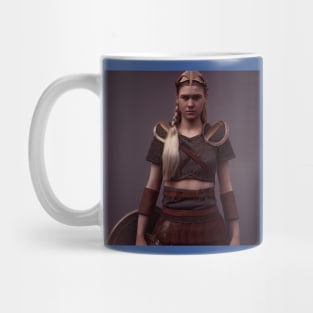 Viking Shield Maiden Mug